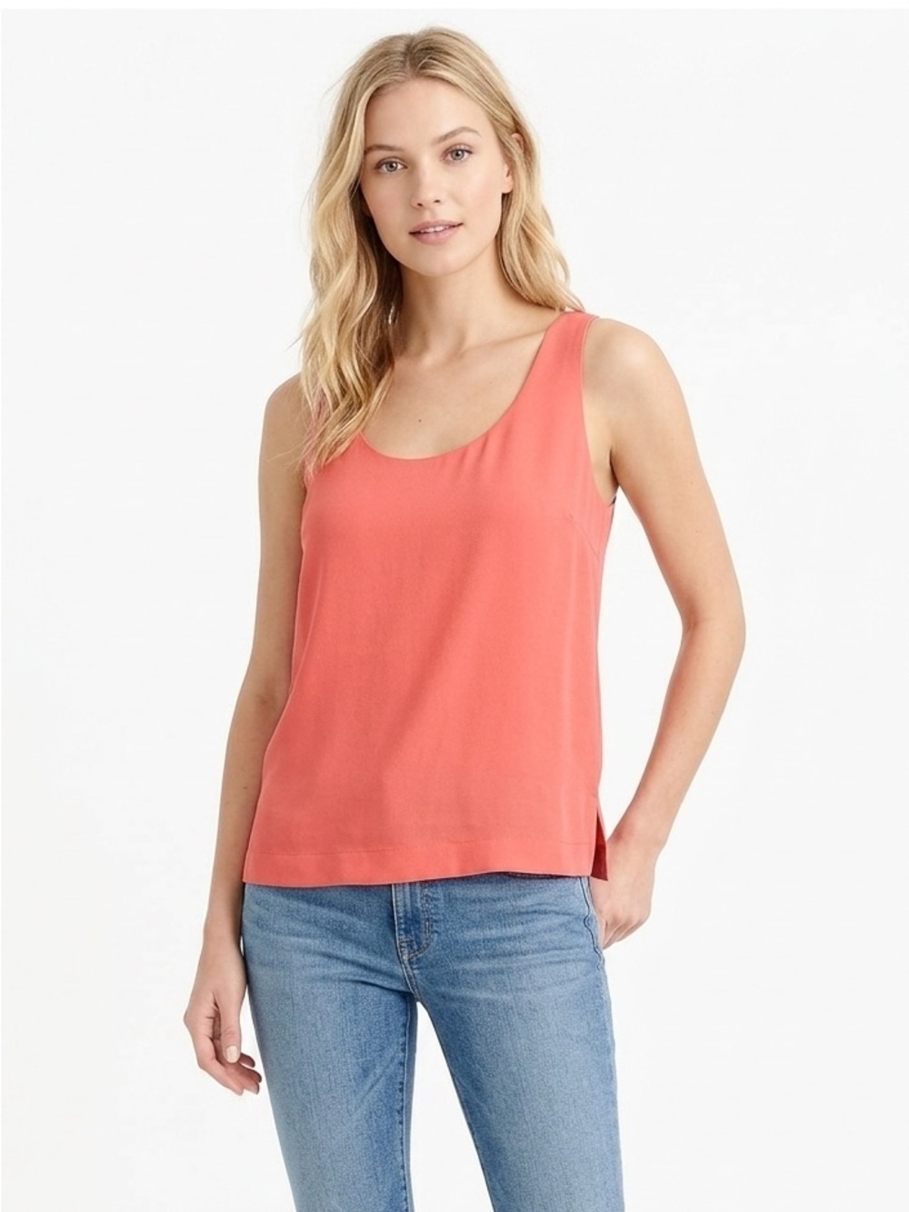 J. Crew Tank Top size medium sherbet color